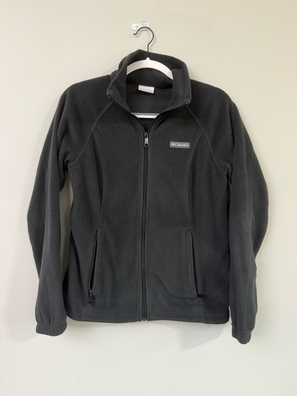 Columbia Women’s Black Full-Zip Teddy Fleece Jacket